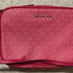 Michael Kors Deep Fuchsia Crossbody Bag